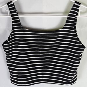 Popular Basics Cropped Tank Top Size M Gorpcore Summer Party Coquette Loungewear